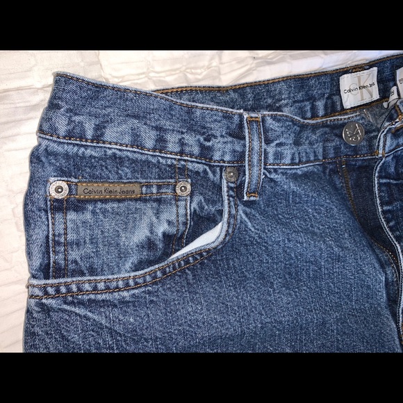Calvin Klein Jean Cutoffs - Picture 2 of 5